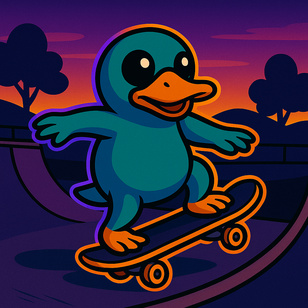 Platty Skateboarding